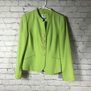 RARE ARMANI vintage bright lime green size 10.